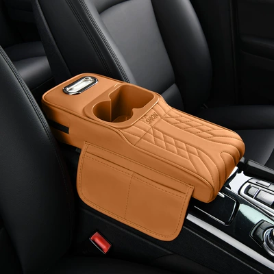 Holder, Storage Box, Armrest box - colorful-cup-vertical-medium-cayenne-yellow-suitable-for-16-inch-wide-vehicles