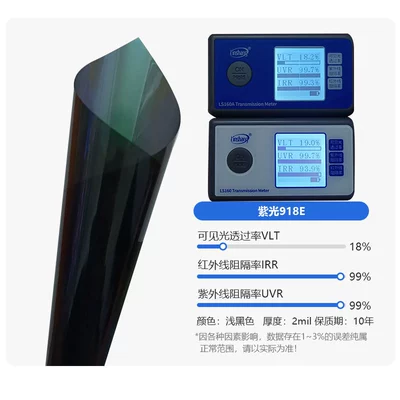 Automotive Film – Red Colorful High-Insulation Solar Film - 92cmx-15m-purple-light-side-block-17t