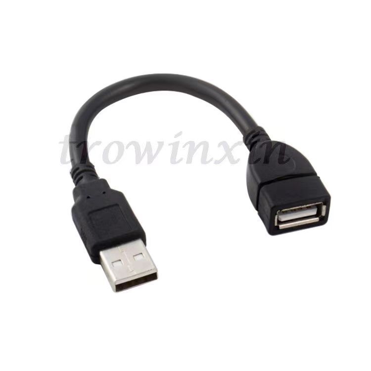 USB extension line usb 2.0 male to female extension line USB 2.0 extension data line usb extension line 0.15 meters