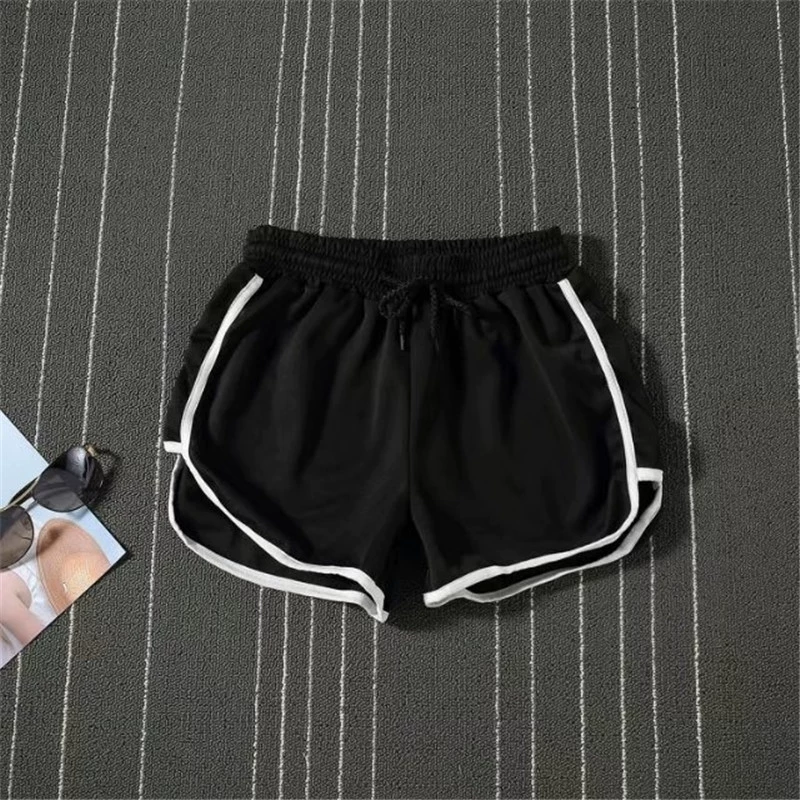 Спортивные шорты, fashionable breathable брюки для тренировки в зале для отдыха, для бега, свободный крой