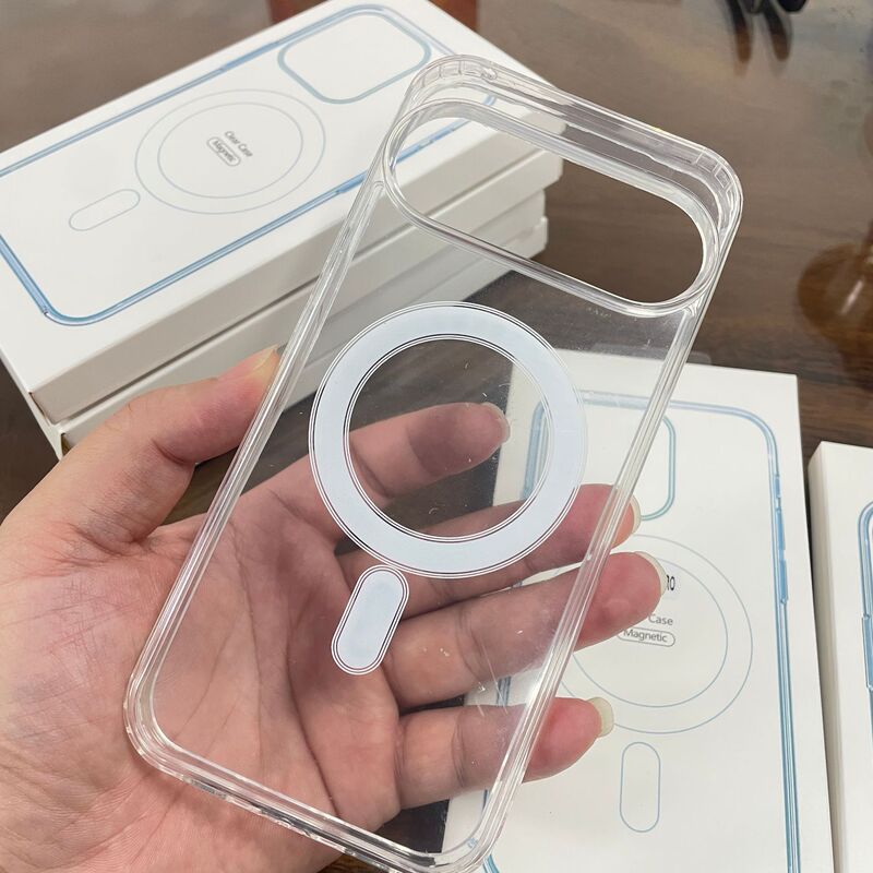 Transparent magnetic phone case suitable for Google 11/11Pro XL acrylic anti-drop protective cover 8a/9/10 Transparent magnetic phone case suitable for Google 11/11Pro XL acrylic anti-drop protective cover 8a/9/10
