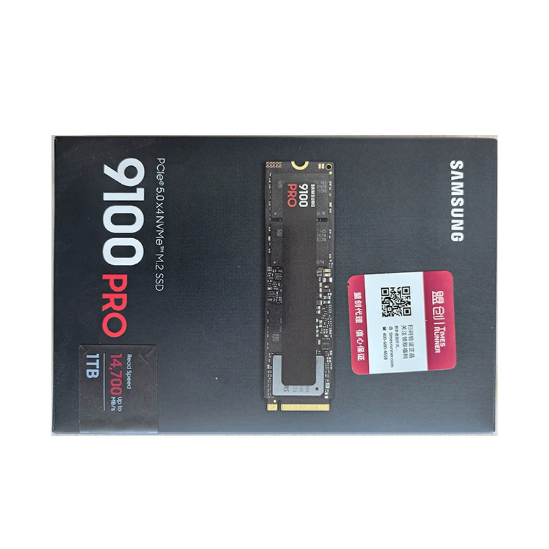 Твердотельный накопитель Samsung 9100PRO PCIe 5.0 NVMe M.2, 1 ТБ/2 ТБ
