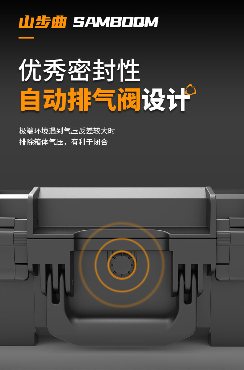 Samboqm Genuine Roof Gear Box, Explosion-Proof Box, Outdoor Three-Proof Box, Car Storage Box