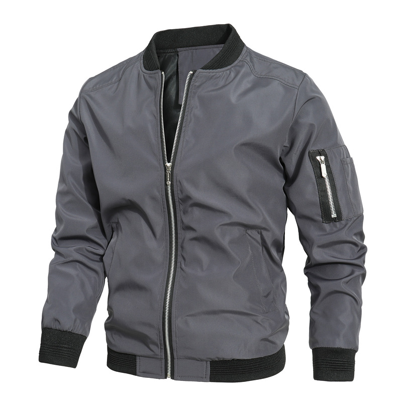 Foreign Trade 2024Yi Men's Jacket Spring and Autum Casual Young and Middle-Aged Korean Style Jacket Men's Loose Clothing Dropshipping