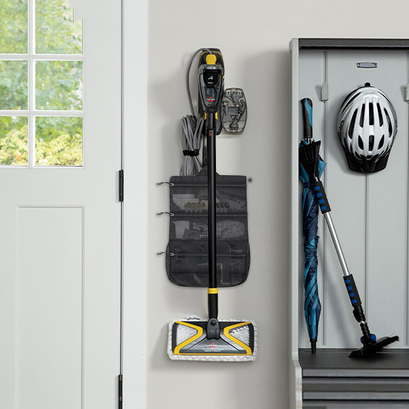 Steam Mop Accessories Wall-Mounted Storage Bag Household Steam Cleaner Cleaning Portable Tool Storage Hanging Bag Steam Mop Accessories Wall-Mounted Storage Bag Household Steam Cleaner Cleaning Portable Tool Storage Hanging Bag