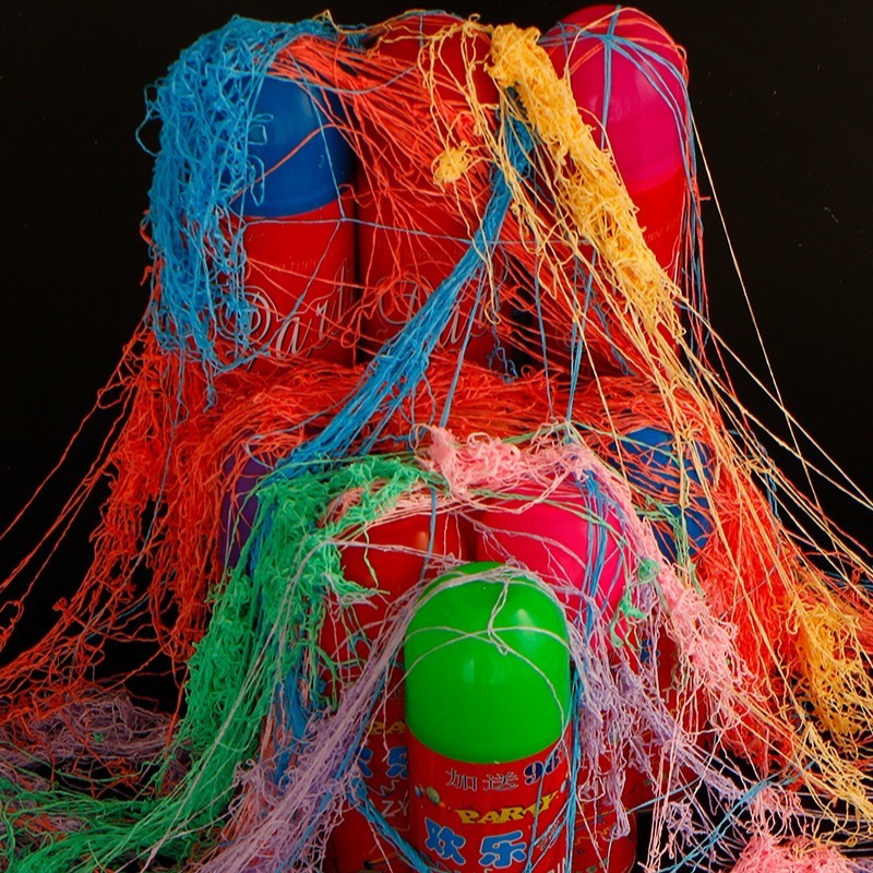 Wedding Large Bottle Spray Color Streamers with High Capacity, Celebration Party, Birthday, Anniversary, Handheld Snow Spray for Festive Occasions