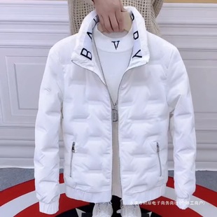 Cross-Border down Men's Winter Thickened 2024 New Jacket Stylish Lightweight Designer Korean Version Warm Men's Clothing