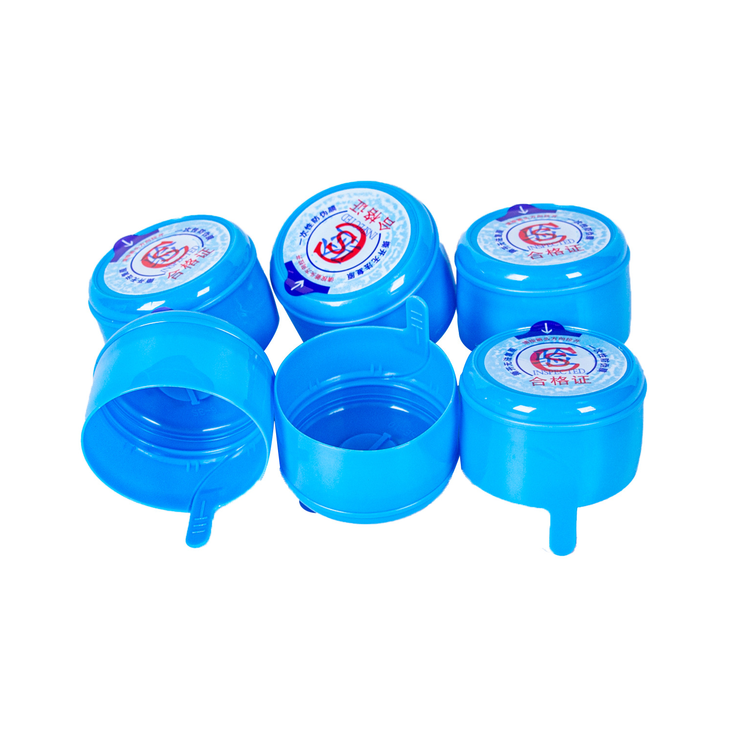 Película azul desechable cubierta de cubo de plástico azul cubierta de cubo de agua pura cubierta de cubierta inteligente desechable cubierta de PC image 4