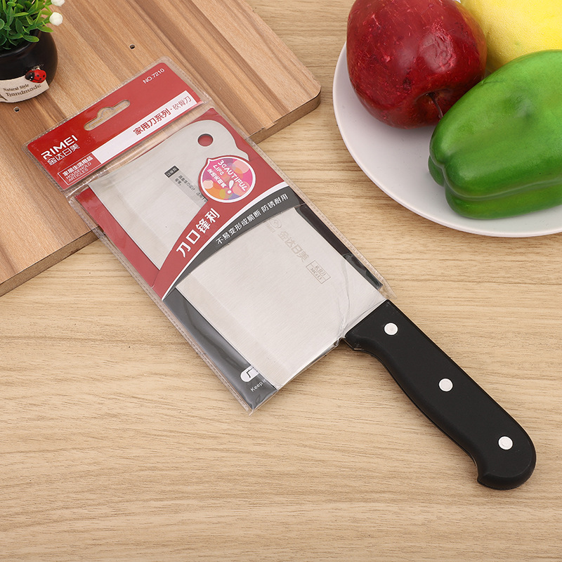 金達日美7210菜刀輕巧菜刀家用砍骨刀切片刀切肉鋒利切菜廚用菜刀
