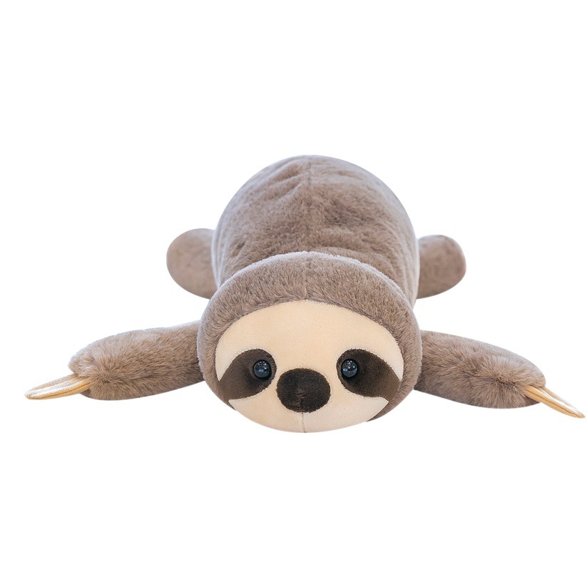 Aurora suave mentira animal muñeca de mapache de peluche de juguete almohada para dormir de tela muñeca Fox perezoso al por mayor