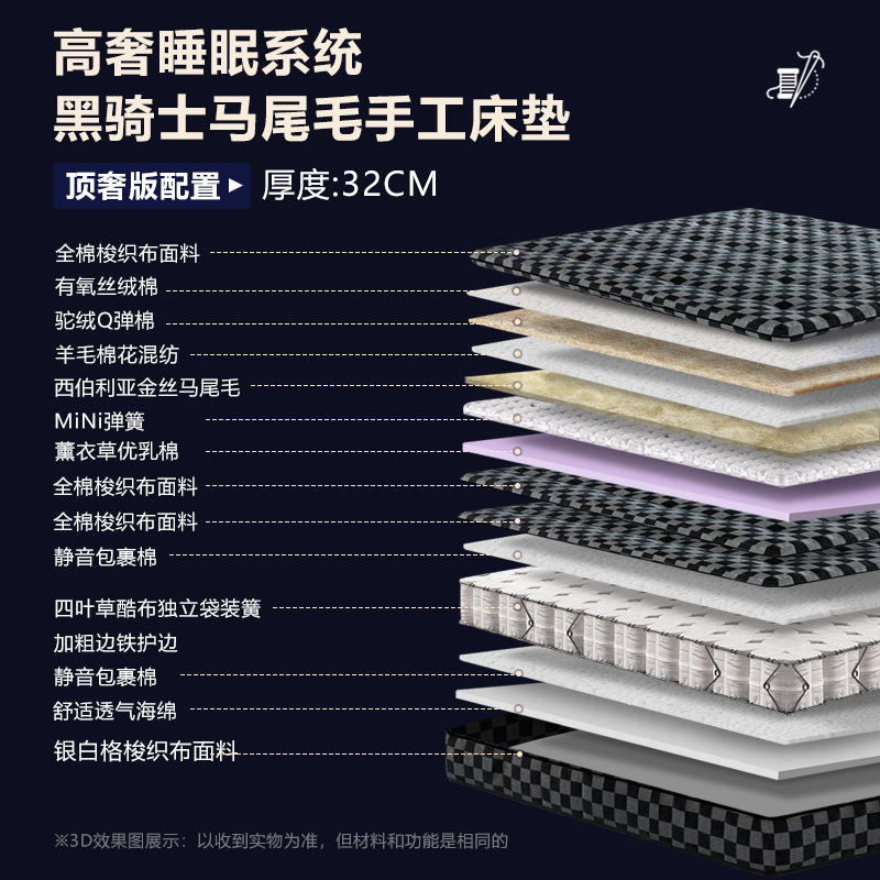 최고급 럭셔리 버전 [두께 32CM]