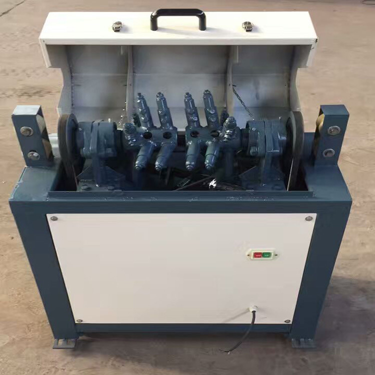 钢筋除锈机 槽钢电动抛光机螺纹钢台式高压祛锈机32双电机除锈机