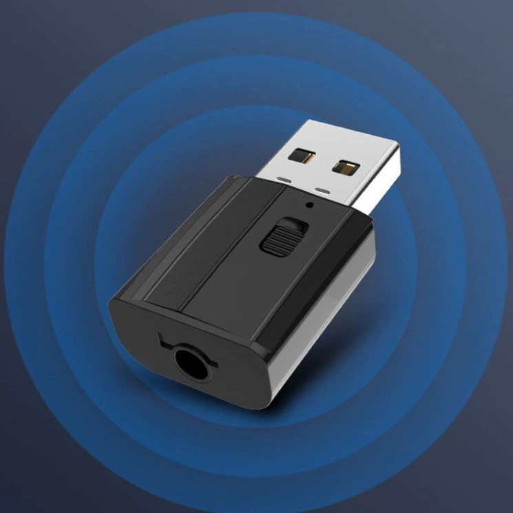 Адаптер BT890USB Bluetooth автомобильный аудио-приемо-передатчик блютуз, громкая связь, 5.0 Bluetooth