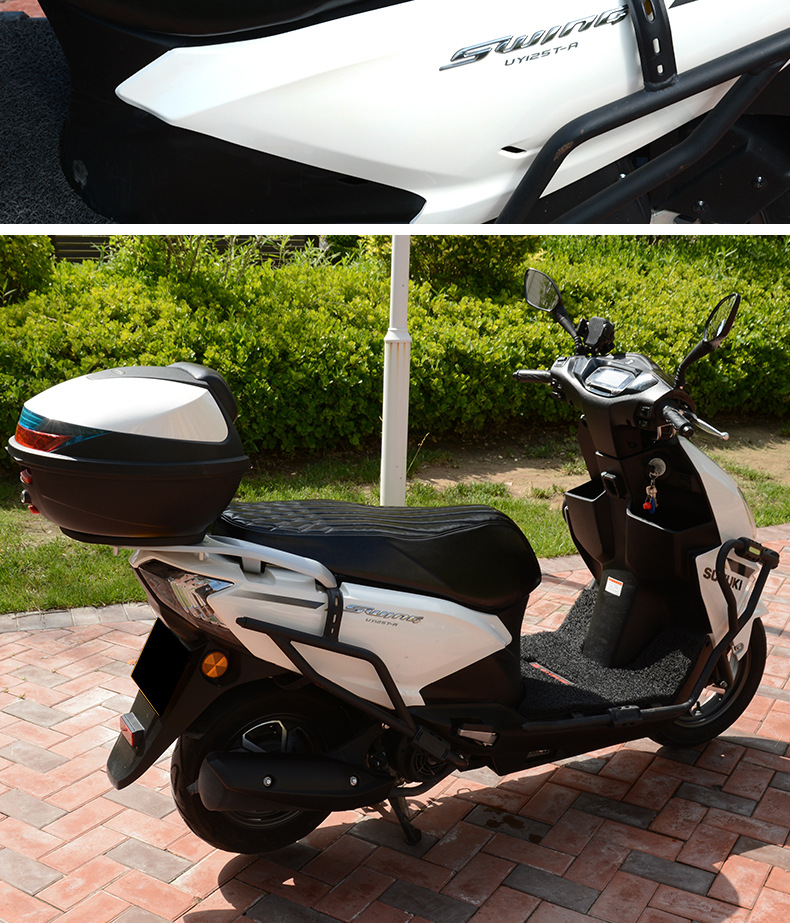 Suzuki Uy125 Scooter Seat Cover, Non-Slip, Shock-Absorbing, High-End Custom Logo, Exclusively for Cross-Border Sales