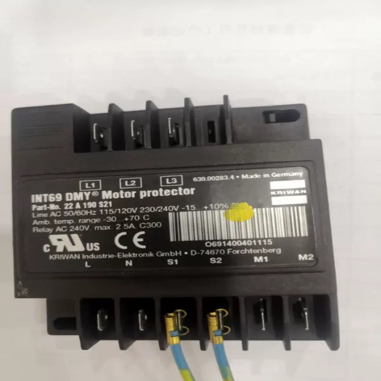 KRIWAN 22A190S21丹佛斯压缩机电机保护模块220V模块INT69DMY保护