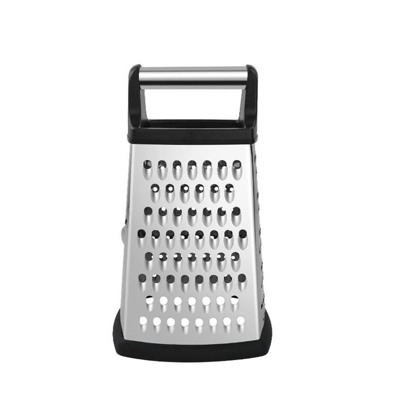 Rallador de cuatro lados de acero inoxidable, triturador de papa y rábano, cortador de verduras y frutas multifuncional para el hogar