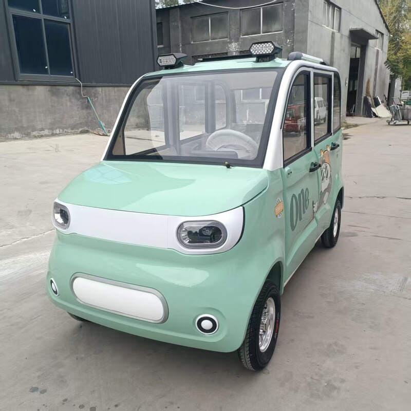 Foreign Trade Household Electric Vehicle for Elderly, New Four-Wheel Electric Car for Women