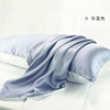 19 Mimi real silk pillowcase roller 48*74 envelope real silk pillow towel solid color single -sided silk air -breathable pillow case