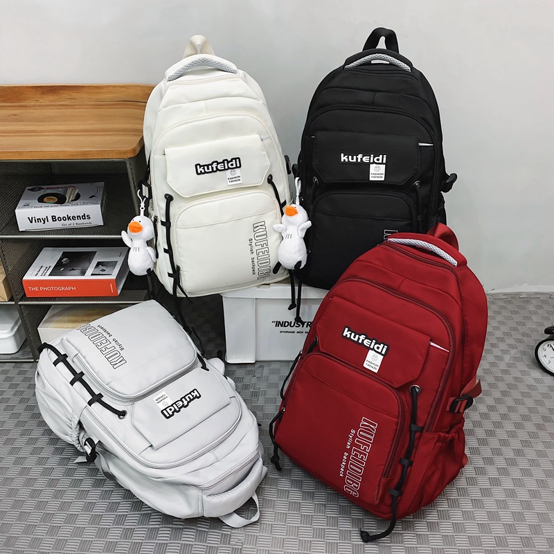 New Large Capacity Outdoor Sports Rest Backpack Men's Japanese Style Instagram Style Tooling Fashionable Senior high school Student Backpack
