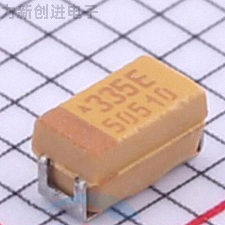 TPSA335M025R1000描述3.3uF(335) ±20% 25V 钽电容