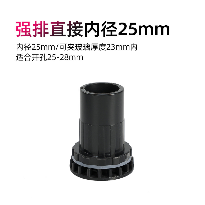 PVC純黒水槽排水部品プラスチック給水管転換エルボ立体三方直接ボールバルブ出水口|undefined