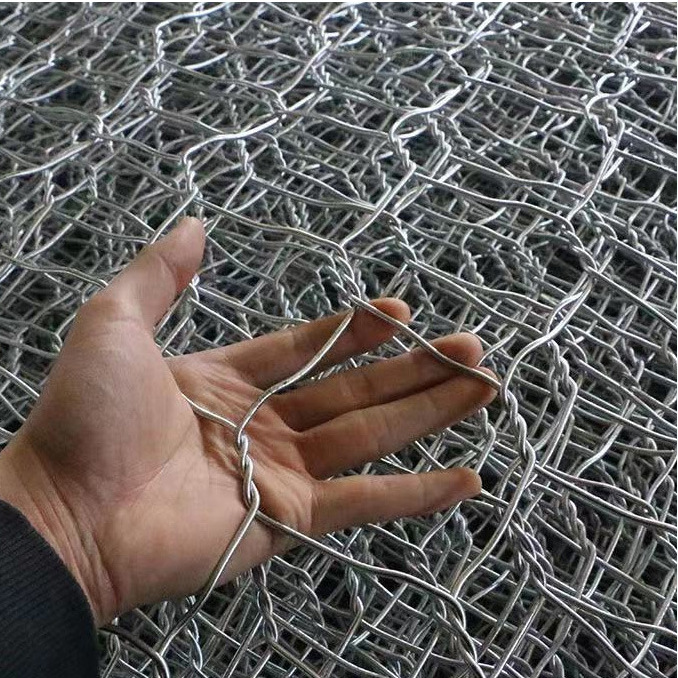 石笼格宾网 镀锌铝合金材质 80cm刀宽 河道护坡专用