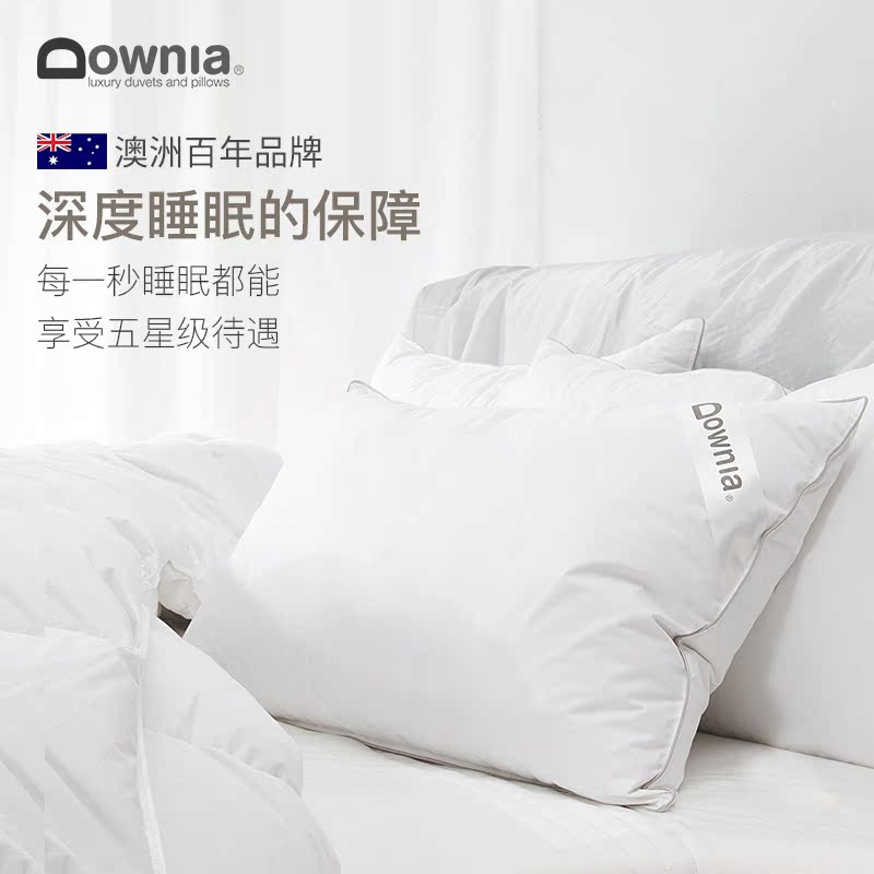 五星级酒店枕头枕头芯a类不塌陷白鸭绒95外贸批发枕芯内胆pillow