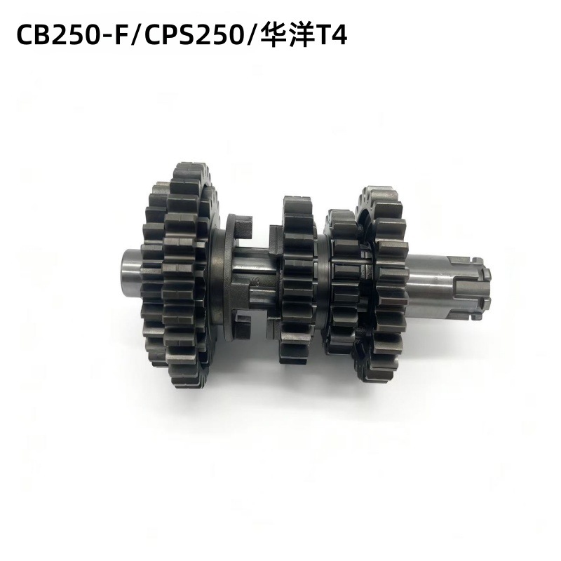 Direct Sale Motorcycle Parts Cpscb250-F Huayang T4 Main and Secondary Shaft Assembly Gear Engine Full Set of Gears