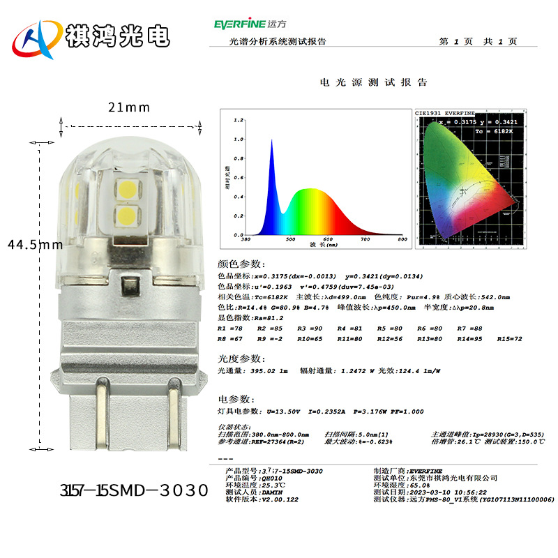 3157led luz de freno 303015SMD resaltar lente T25 1157 7443 señal giro lámpara marcha atrás trasera
