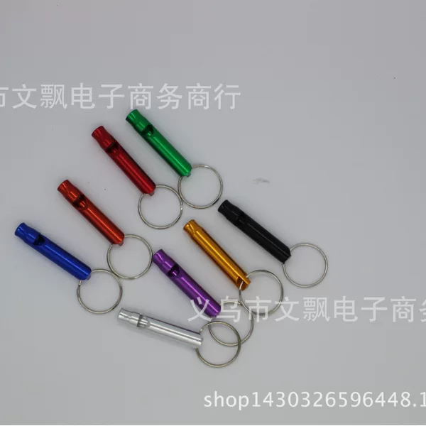 Wholesale Direct sales genuine goods aluminum alloy whistle life-saving whistle survival whistle metal whistle aluminum alloy whistle