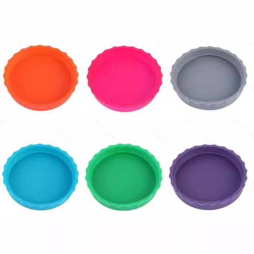 Amazon Cross-border Leak-proof Soft Sealing Silicone Pull-up Can Cover Beer Bottle Cover Soda Coke Cover Silicone Can Cover