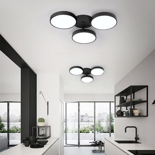 New Nordic Modern Simple Bedroom Children's Room Ceiling Lamp Internet Celebrity Personalized Creative Apartment Aisle Balcony Lamp