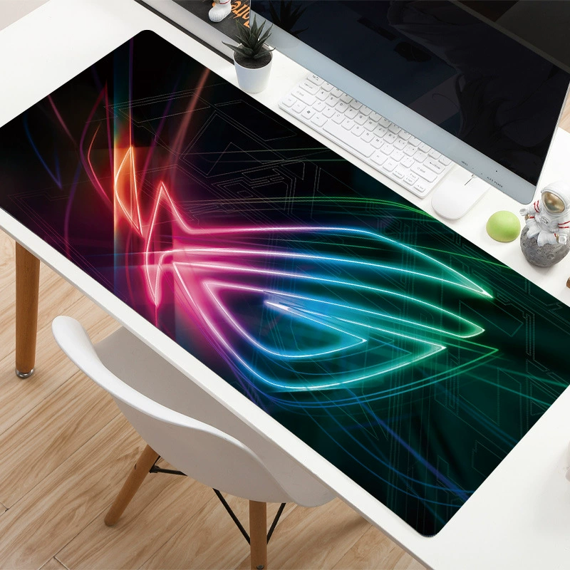 Gaming mouse pad desk mat, large non‑slip surface, increased thickness 2–5 мм, multiple patterns