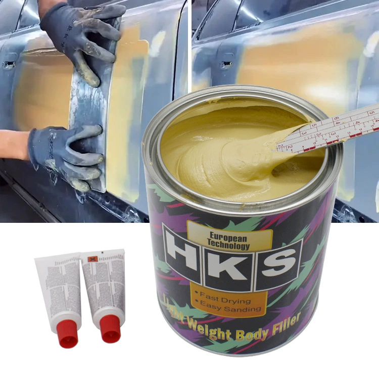 Экспортируемый автомобильный наполнитель кузова совместим с любой системой окраски, смешанной с полиэфирным композитом и отвердителем
