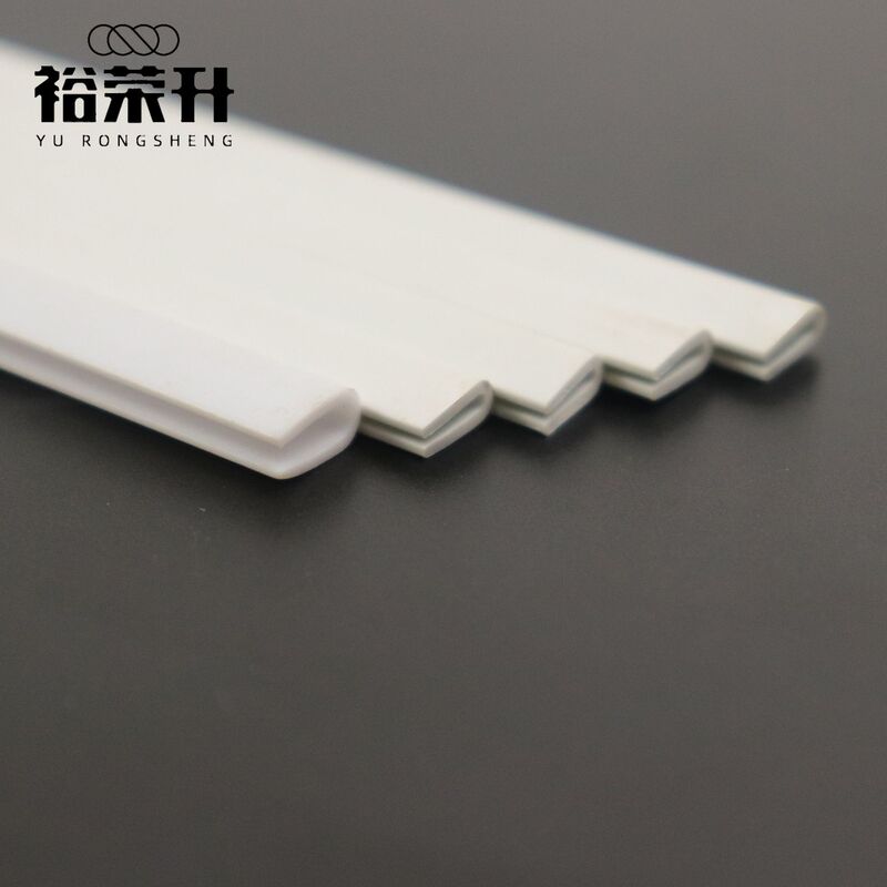 Customized Pvc Clip Curtain Fixed Clip U-Shaped Groove Plastic Edge Strip Pvc Office Supplies Stationery Clip Strip