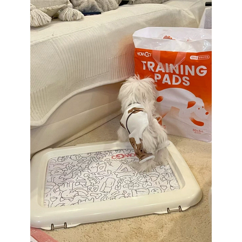 Собачий туалет Домашние животные маленькие собачьи подмочки Тедди Специальный плоский таз для фекалий Алиса туалет