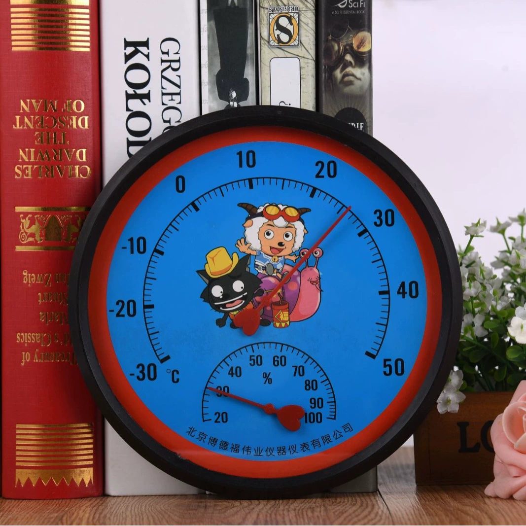 20cm оптовая продажа указатели температуры и влажности для внутреннего термометра температуры и влажности настенный теплица медицинский сухой и влажный термометр
