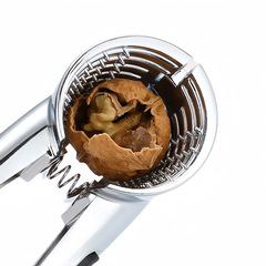 Factory direct sales funnel-shaped walnut clip zinc alloy multi-functional nut walnut clip walnut pliers dropshipping