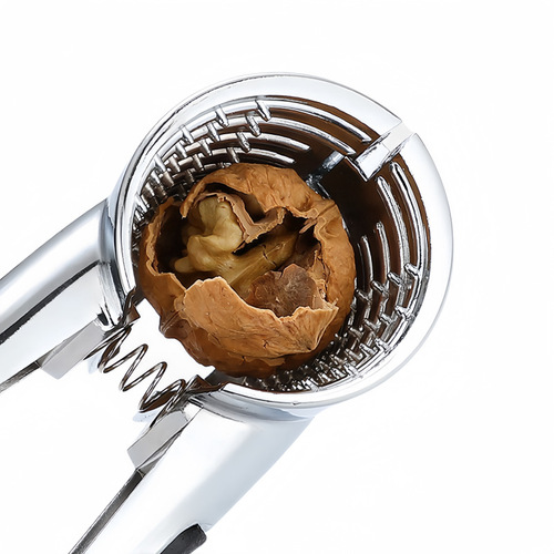 Factory direct sales funnel-shaped walnut clip zinc alloy multi-functional nut walnut clip walnut pliers dropshipping