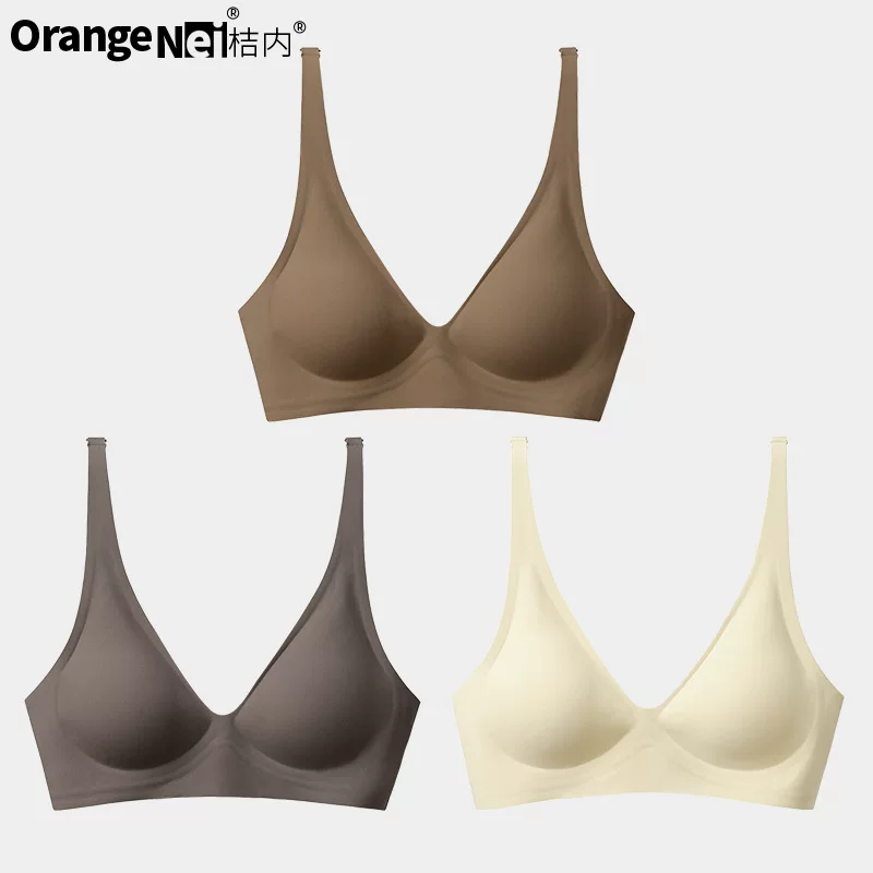 桔内 Underwear, breathable push up bra, design wireless bra