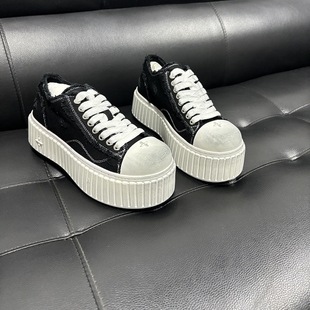 Sk Wandering Skate Shoes Women's Shoes Casual Platform Shoes Small Dirty Shoes 24 New