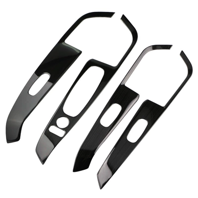 Suitable for Nissan Jinke Car interior film - stainless-steel-black-4