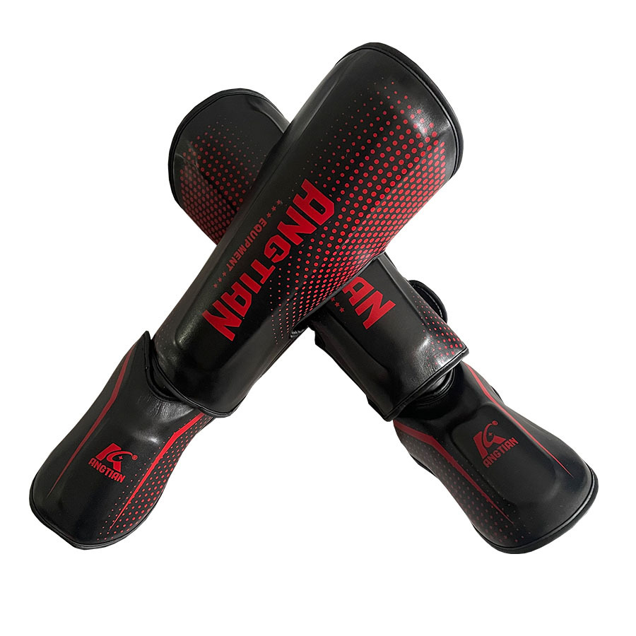 Fábrica Angtian personalizada protector de piernas, protector de pies, lucha libre, protector de tibia, entrenamiento de lucha, protector de piernas image 6