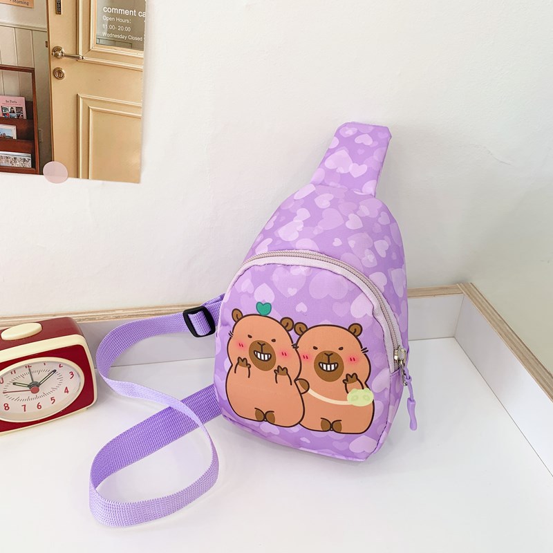 Bolsos para niños, bolsos de mochila para niñas lindas, bolsos de pecho para niñas, bolsos de caricatura para bebés, bolsos de cambio para niños