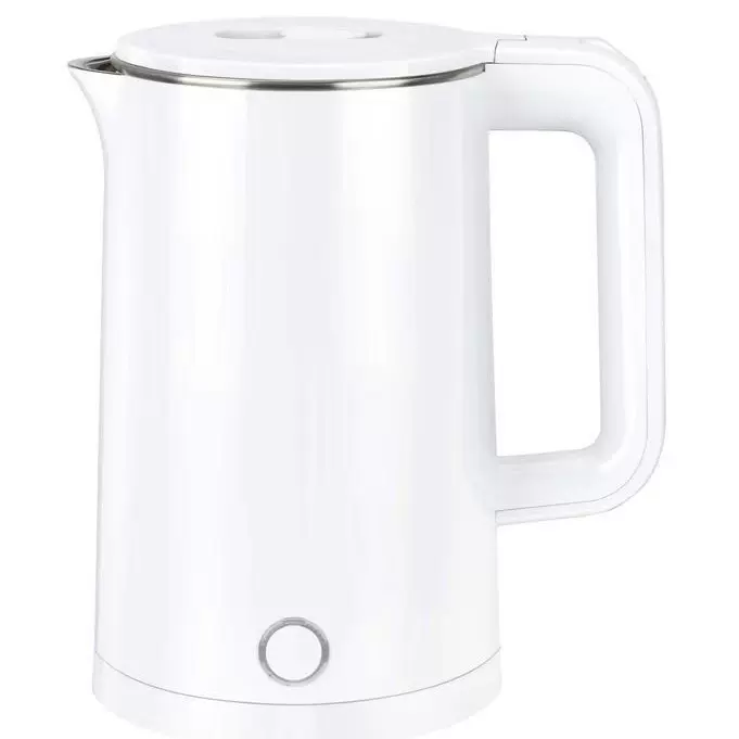 外贸出口 边贸跨境批发  2.3L直身包胶电热水壶 不锈钢电水壶