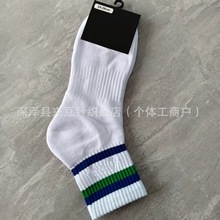 新款羽毛球袜男女袜毛巾底YY中筒休闲运动袜吸汗透气加厚批发代发
