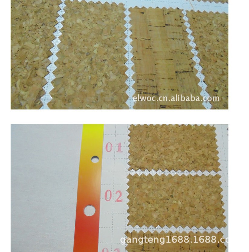 天然小木片面料 小碎花真木纹 包装制品 软木革 杯垫酒盒 鞋5151