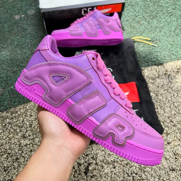 CPF X AF1 Skateboarding Shoes Air Force Patch Letter AIR Reflective Board Shoes Street American Casual Shoes Couple Trendy Shoes