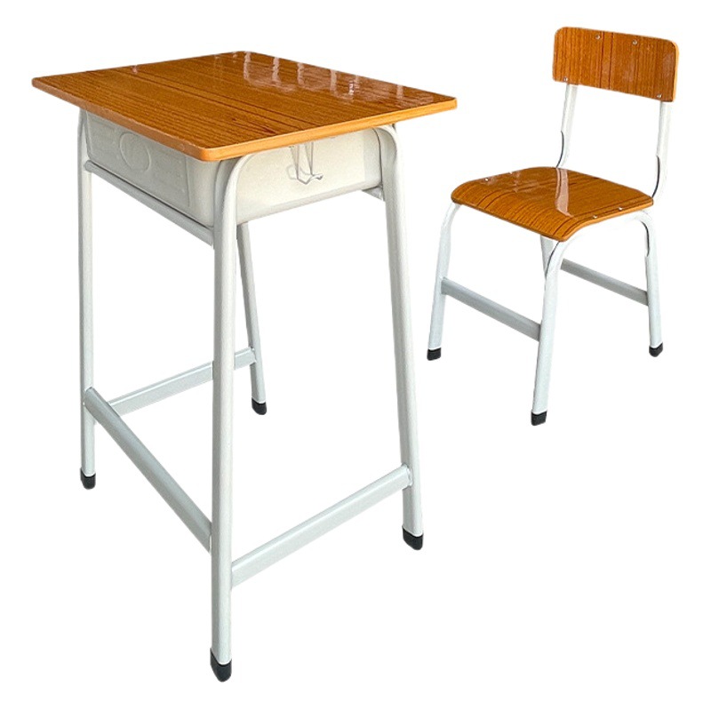 Student desks and chairs factory direct primary and secondary school students hosting tutoring class desks and chairs school training class desks and chairs