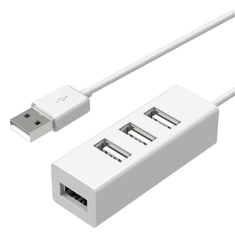 USB2.0 док-станция от одного до четырех человек, концентратор, четырехпортовый концентратор, компьютерный разветвитель, мини-четырехпортовый удлинитель